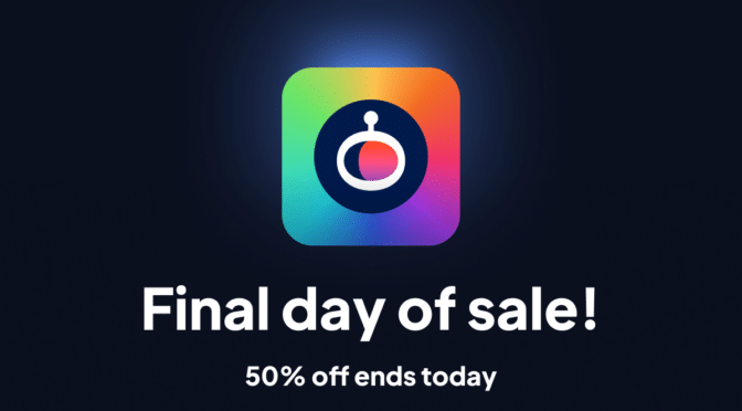 Final day of sale!