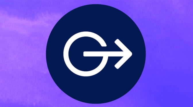 Arrow icon indicating navigation or link direction